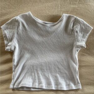 Forever 21 White Crop Top